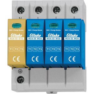 Produktbild für Überspannungsableiter Eltako MUA-50, 300V UC, T1 + T2 + T3