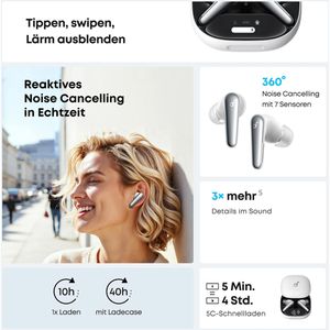 Produktbild für Kopfhörer Soundcore Liberty 4 Pro, weiß