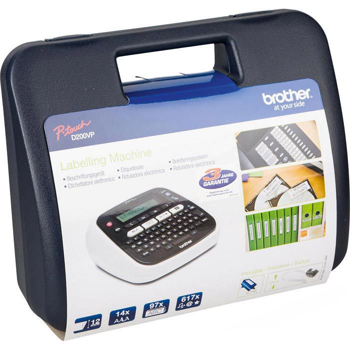 Brother P-touch PT-D210VP Beschriftungsgerät für Zuhause & das