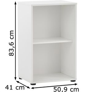 Produktbild für Aktenregal Möbelpartner Serie 400, Holz