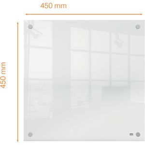 Produktbild für Whiteboard Nobo 1915620, 45 x 45 cm