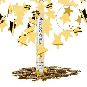 Konfetti Relaxdays 10021763, Party-Popper, aus Folie