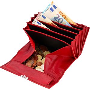 Produktbild für Kellner-Geldbörse Kloehn rot