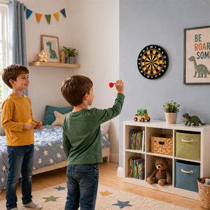Produktbild für Dartscheibe Karella Magnet Set Family, magnetisch