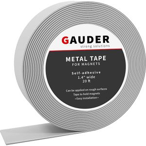 Magnetband Gauder Metallband, weiß
