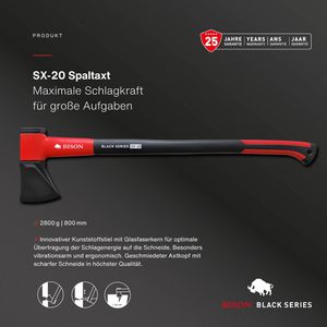 Produktbild für Axt Bison Black Series SX-20
