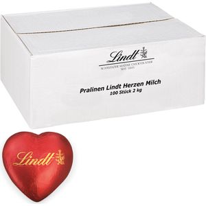 Produktbild für Minischokolade Lindt Herz, Rot