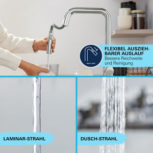 Produktbild für Küchenarmatur GROHE Start 30631000, chrom