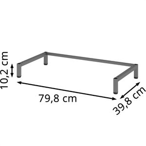 Produktbild für Sockel Hammerbacher FWU08, FlexWall