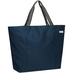 Einkaufstasche anndora TW-8220-291 Blue Houndstouth XXL, blau