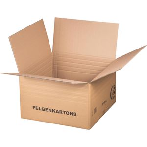 Smartboxpro Felgenkarton 20 Zoll, 4 Stück, Innenmaße 550 x 550 x 340mm , 4 Stück