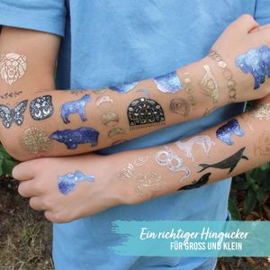 Produktbild für Temporäre-Tattoos Papierdrachen B005-002-009