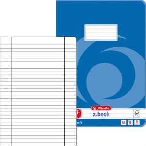 Schulheft Herlitz 3322708 x-book, A4