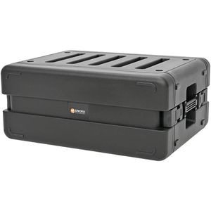 Transportkoffer Sinora mobiles 19-Zoll Short Rack 4HE