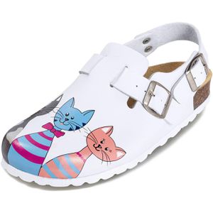 Berufsschuhe CLINIC-DRESS Damen-Clog Katzentrio