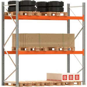 Produktbild für Palettenregal Regalwerk ARTUS, für 9 Paletten