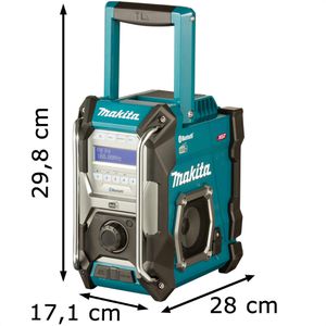 Produktbild für Baustellenradio Makita MR004GZ, Akku 12-40V