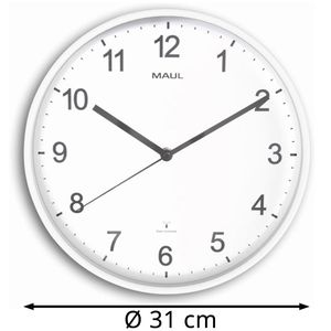 Produktbild für Wanduhr Maul Maulsprint, Kunststoff, analog, Funkuhr