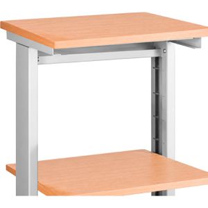 Produktbild für Computertisch Twinco 6860-0, Twin Click, mit Rollen