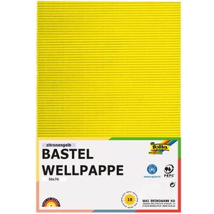 Bastelwellpappe Folia 741012, E-Welle