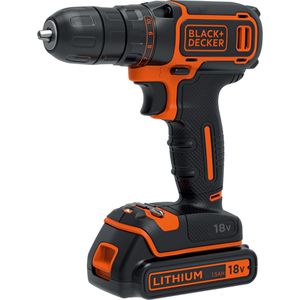 Produktbild für Akku-Bohrschrauber Black+Decker BDCDC18KB-QW