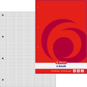 Briefblock Herlitz 733436 x-book, A4