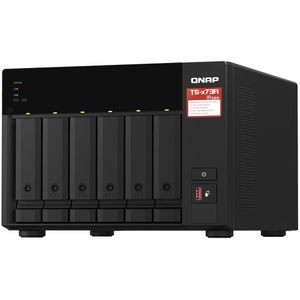 Produktbild für NAS QNAP TS-673A-8G, 2x 2.5GbE LAN, 6 Bay