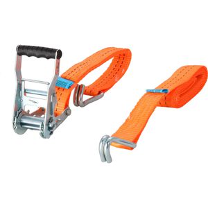 Produktbild für Spanngurt Böttcher-AG orange, mit Haken &amp; Ratsche
