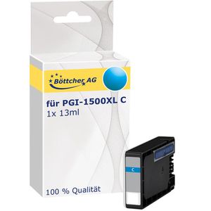 Tinte Böttcher-AG für Canon PGI-1500XL C