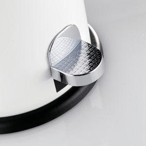 Produktbild für Mülleimer Wesco Kickmaster Maxi, weiß matt