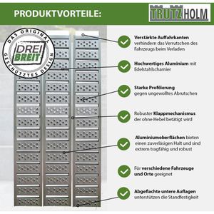 Produktbild für Auffahrrampe Dreibreit by Trutzholm 22754, 1 Stück