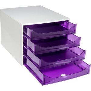 Produktbild für Schubladenbox Exacompta 228619D, Ecobox, A4