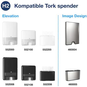 Produktbild für Papierhandtücher Tork Xpress Advanced, 471132, H2, 2-lagig