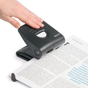 Produktbild für Locher RAPESCO 827-P, PF827AB1, Germ-Savvy schwarz