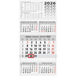 Produktbild für 5-Monatskalender Brunnen 1070281006, mit Ferienübersicht, 2026