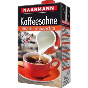 Produktbild für Kaffeesahne Naarmann Fettgehalt 10 %