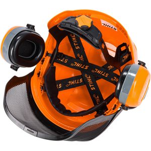 Produktbild für Forsthelm Stihl Helmset ADVANCE Vent, 00008880801, orange