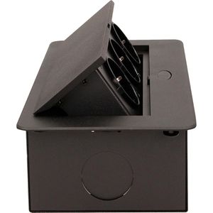 Produktbild für Einbausteckdose McPower 1534797, ohne Zuleitung, klappbar