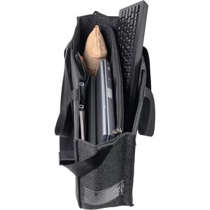 Produktbild für Laptoptasche STOP Desk Sharing Felt Sumba, 46228, dunkelgrau