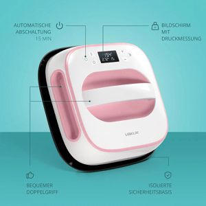Produktbild für Transferpresse LOKLiK Easy Heat Press, pink