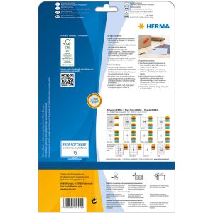 Produktbild für Universaletiketten Herma 4552, Special, rot