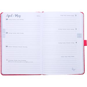 Produktbild für Taschenkalender Sigel 7J104, Jolie Fuchsia Pink, Jahr 2027