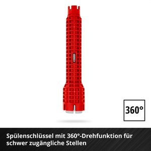 Produktbild für Werkzeugeinlage Einhell E-Case Sanitärinstallation, 370527