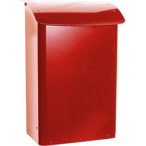 Produktbild für Briefkasten SafePost 14070 ScanPro 14, rot, aus Stahl