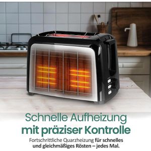 Produktbild für Toaster Emerio TO-123924, mit 6 Röststufen