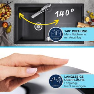 Produktbild für Küchenarmatur GROHE Start 30530002, chrom