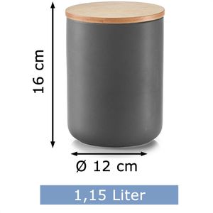 Produktbild für Vorratsdose Zeller 19827, aus Keramik