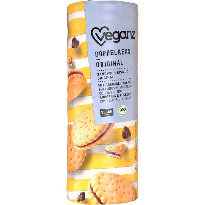 Veganz Kekse Doppelkeks Original, BIO, 330g – Böttcher AG