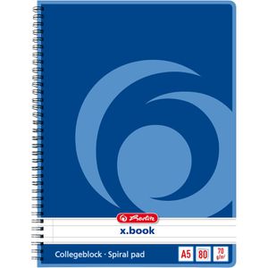 Produktbild für Collegeblock Herlitz 297515, x-book, A5