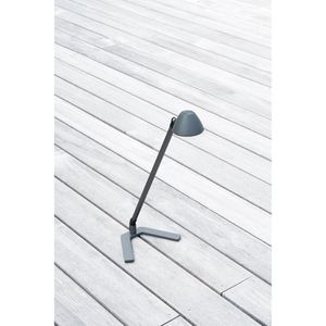 Produktbild für Schreibtischlampe Waldmann Lucio, schwarz, LED, dimmbar